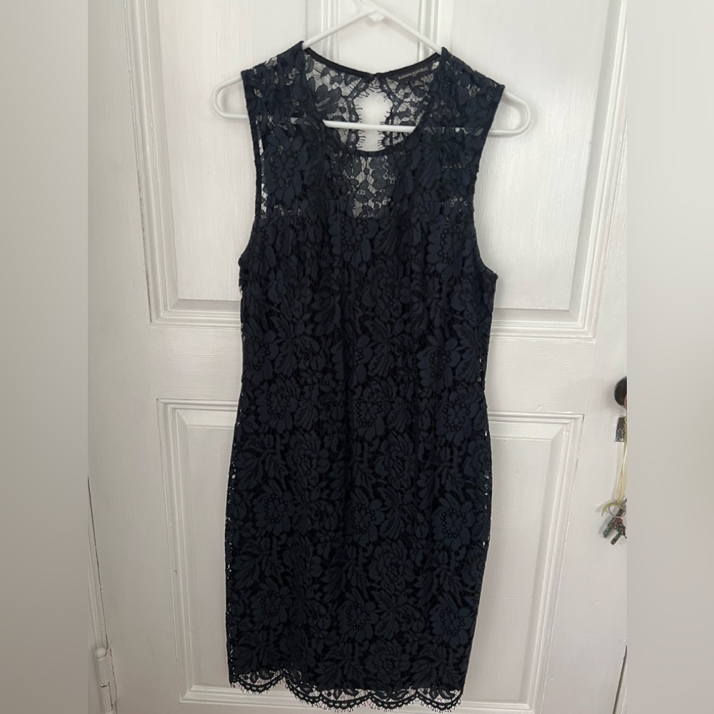 Banana Republic Lace Lined Dress
